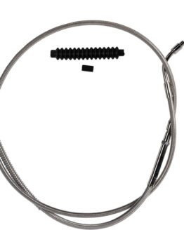 Barnett High-Efficiency Stainless Clutch Cable +6in Harley-Davidson