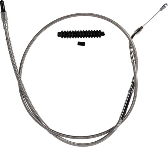Barnett High-Efficiency Stainless Clutch Cable +6in Harley-Davidson