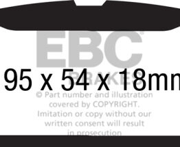 Redstuff Front Brake Pads