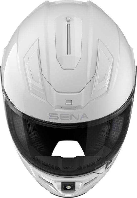 Sena Phantom Full Face Smart Helmet Gloss White Medium - Image 2