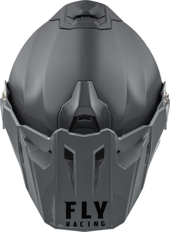 Fly Racing Trekker Solid Helmet Grey XS - Image 2