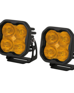 SS3 LED Pod Max - Yellow SAE Fog Standard (Pair)