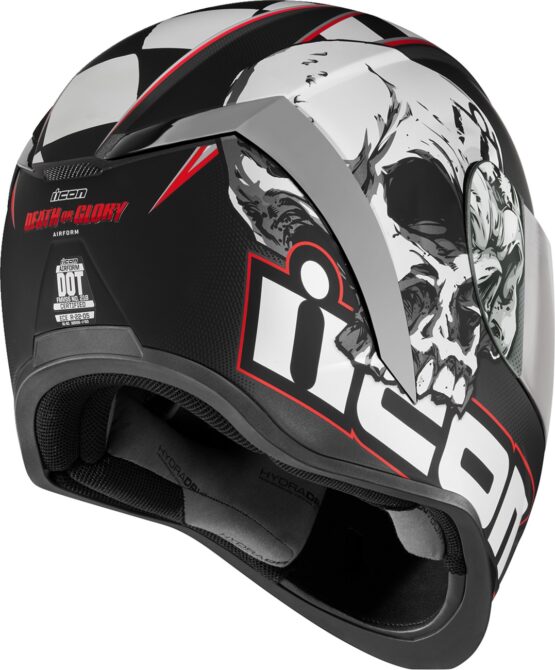 Black Airform Helmet Death or Glory - X-Small - Image 3