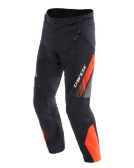 Dainese Drake 2 Air Absoluteshell Pants Black/Red Fluo Size 44