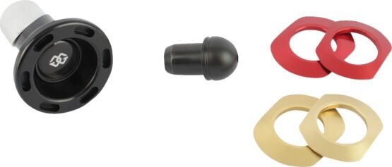 Gilles Tooling Rear Axle Protector Black For Suzuki DL1050 GSX-S GSX-R