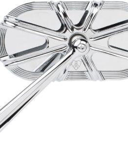 Arlen Ness 10-Gauge Left Mirror Chrome