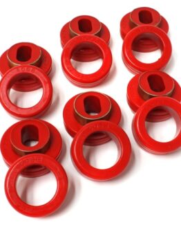 Energy Suspension Red Body Mount Set 3.4116R Fits 81-87 GM 2WD Trucks
