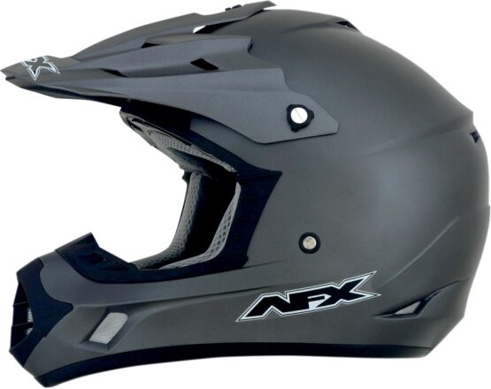 FX-17 Full Face Offroad Helmet Matte Gray Large