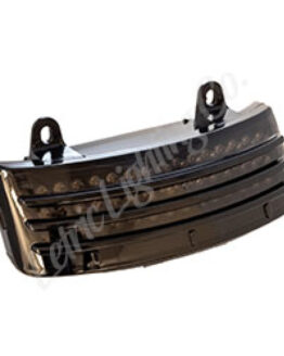 Letric Lighting Tri-Bar Fender Tip LED Taillight Smoke Lens