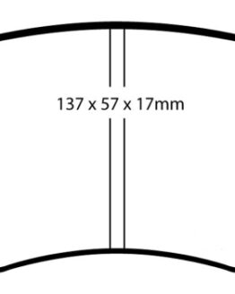 EBC Bluestuff Front Brake Pads Semi-Metallic DP51661NDX Fits 03-05 Impreza WRX