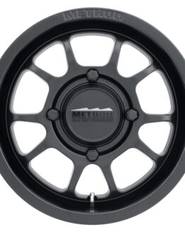 MR409 Bead Grip 14x7 / 4+3/13mm Offset / 4x156 / 132mm CB Matte Black Wheel