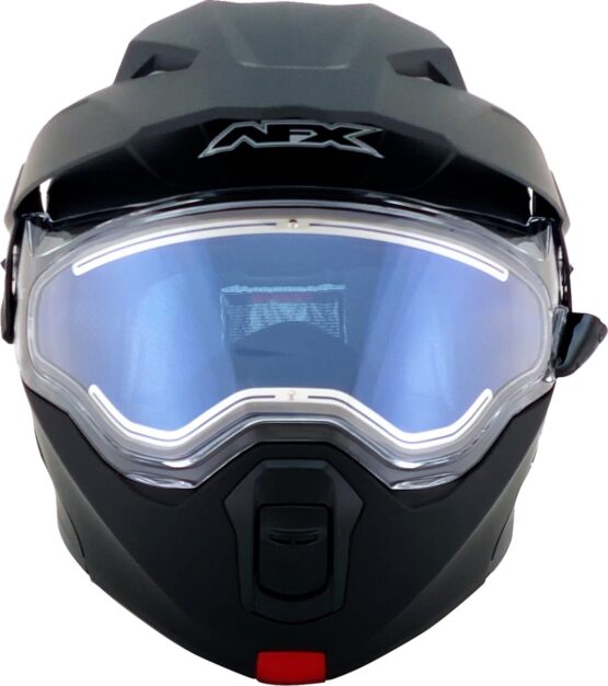 AFX FX-111DS Electric Snow Helmet Matte Black Small - Image 2