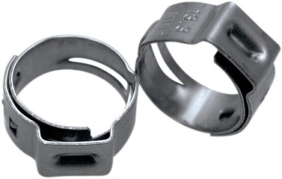 Stepless Hose Clamps For 9.6-11.3mm (0.38-0.44") OD Hoses