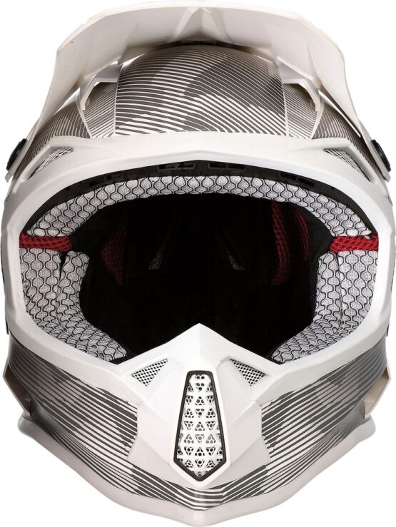 F.I. Agroid Camo White Gray Helmet Youth MD - Image 2