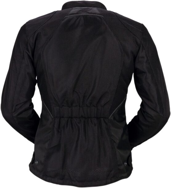 Z1R Gust Women's Mesh Motorcycle Jacket Black Large - Image 2