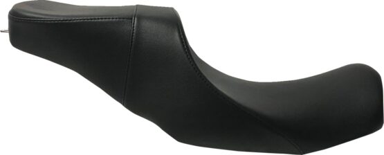Danny Gray Weekday 2-Up Seat Plain Black For Harley FL 2023-2024