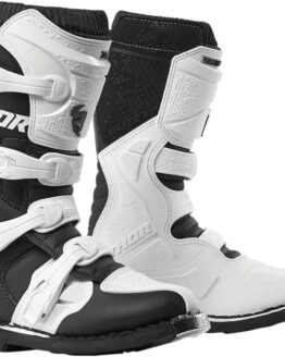 Blitz XP Dirt Bike Boots - Black & White Women's Size 6