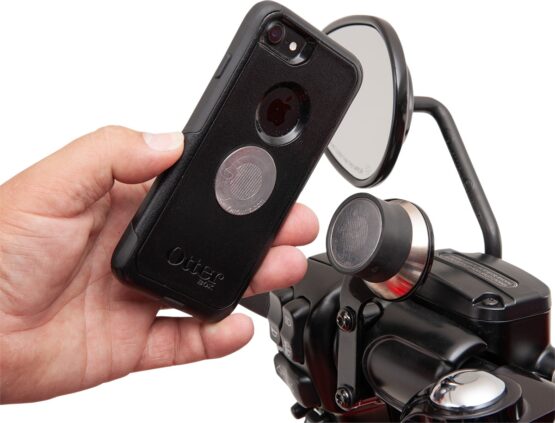 Klock Werks iOmounts Device Mount Switch Mount Black For Harley-Davidson - Image 2
