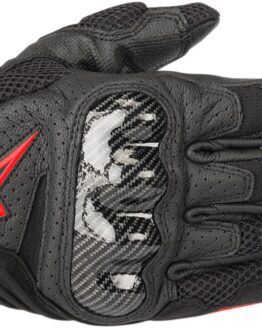 SMX1 Air V2 Motorcycle Gloves Black/Red 3X-Large