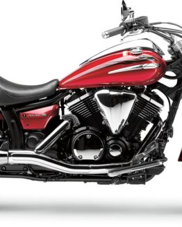 Chrome Slip On Exhaust w/Billet tip