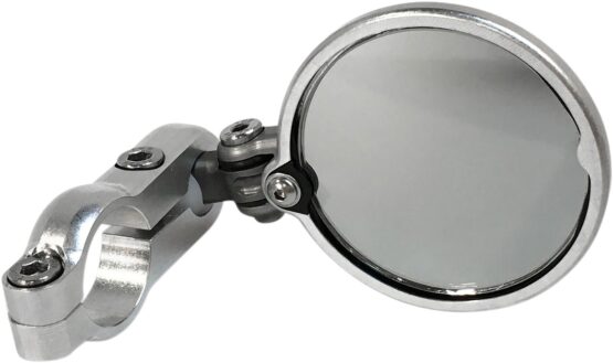 CRG Blindsight Lane Splitter Bar End Mirror Silver 2in