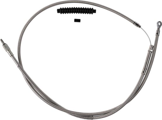 Barnett +8in Stainless Clutch Cable Harley FLRT FLHR FLHRXS 2021-2024