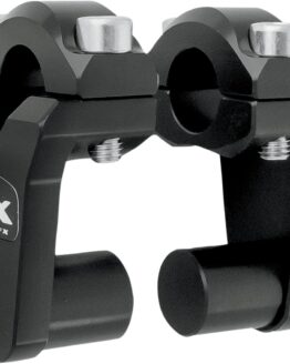 ROX Speed FX Pivoting Handlebar Risers 2in Black for 7/8in Bar Clamps