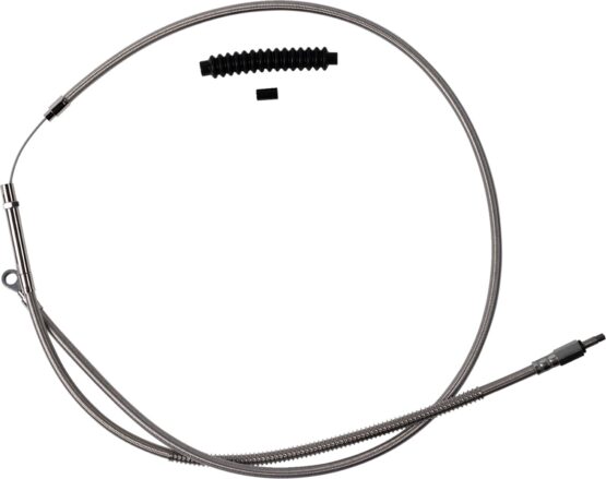 Barnett High-Efficiency Stainless Clutch Cable +6in Harley-Davidson