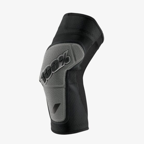 100% Ridecamp Knee Guard Black/Grey Large - Image 2