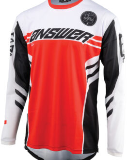 Answer 25 Arkon Nitrus Jersey Red/Black/White Youth - XL