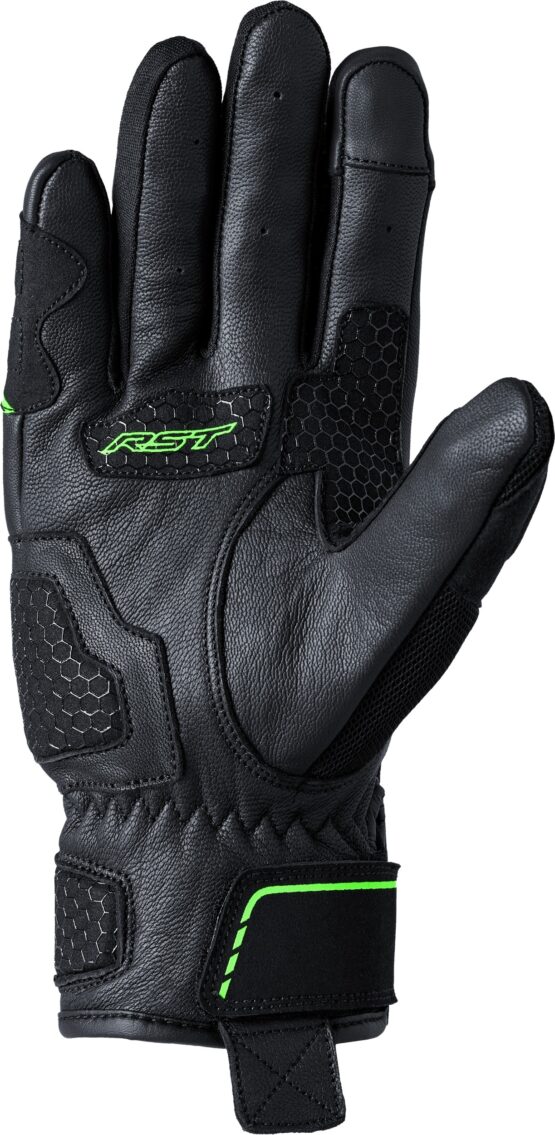 RST S1 Mesh CE Glove Black/Neon Green Large - Image 2