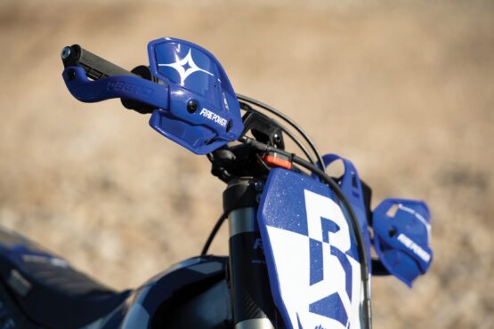 Fire Power 1 1/8 in Closed Handguard Blue - Image 2