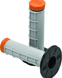 ProTaper Tri-Density MX Half-Waffle Grips Grey/Orange
