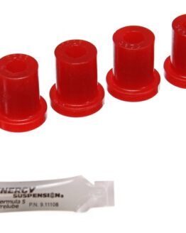 Energy Suspension Shackle Bushing Set Red 2.2117R