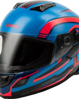 GMAX FF-18 Drift Full Face Helmet Black/Blue/Red XS