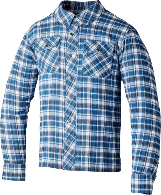 RST Lumberjack CE Shirt Blue/Grey 2XL