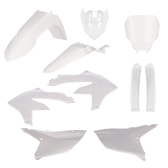 Acerbis Full Plastic Kit White For 2024 YZ250F 2023-2024 YZ450F/FX