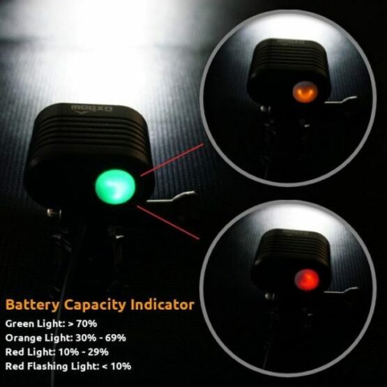 Oxbow Voyager Mountain Bike Light Rechargeable Lithium Battery - Image 2