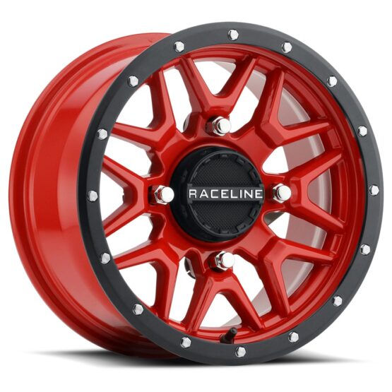 Krank Wheel 4/156 14X7 6+1 +38MM Black/Red