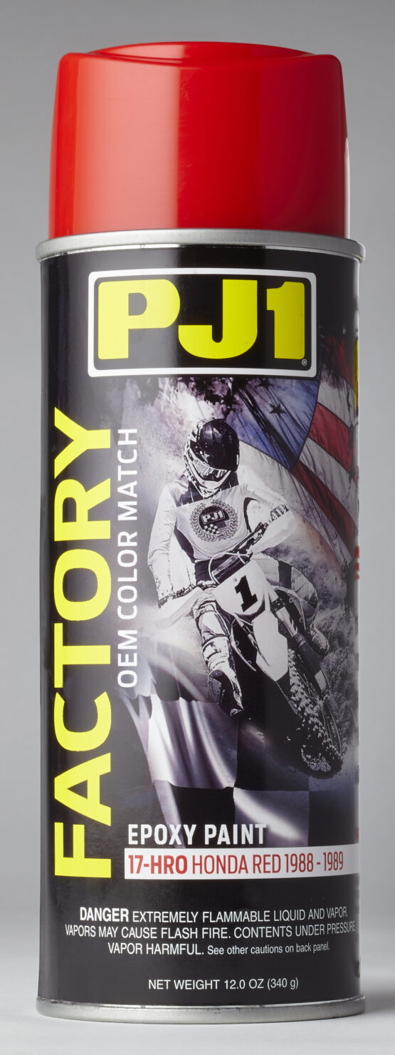 PJ1 Color Match Epoxy Paint Red 12oz For Honda 88-89