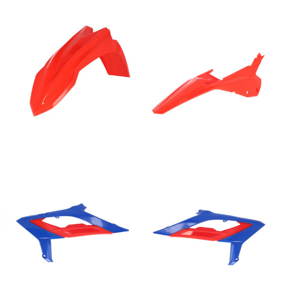 Acerbis Plastic Kit Red/Blue For Beta RR 125-480 2T/4T 2023-2024