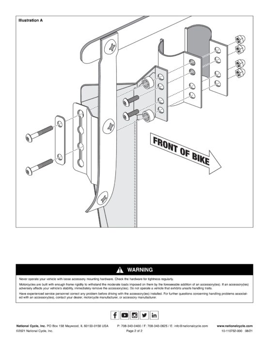 Dakota Windshield Chrome Lowers *Openbox* - Image 3