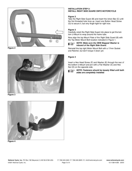Extreme Adventure Gear Adventure Side Guards / Engine Guards - Image 3