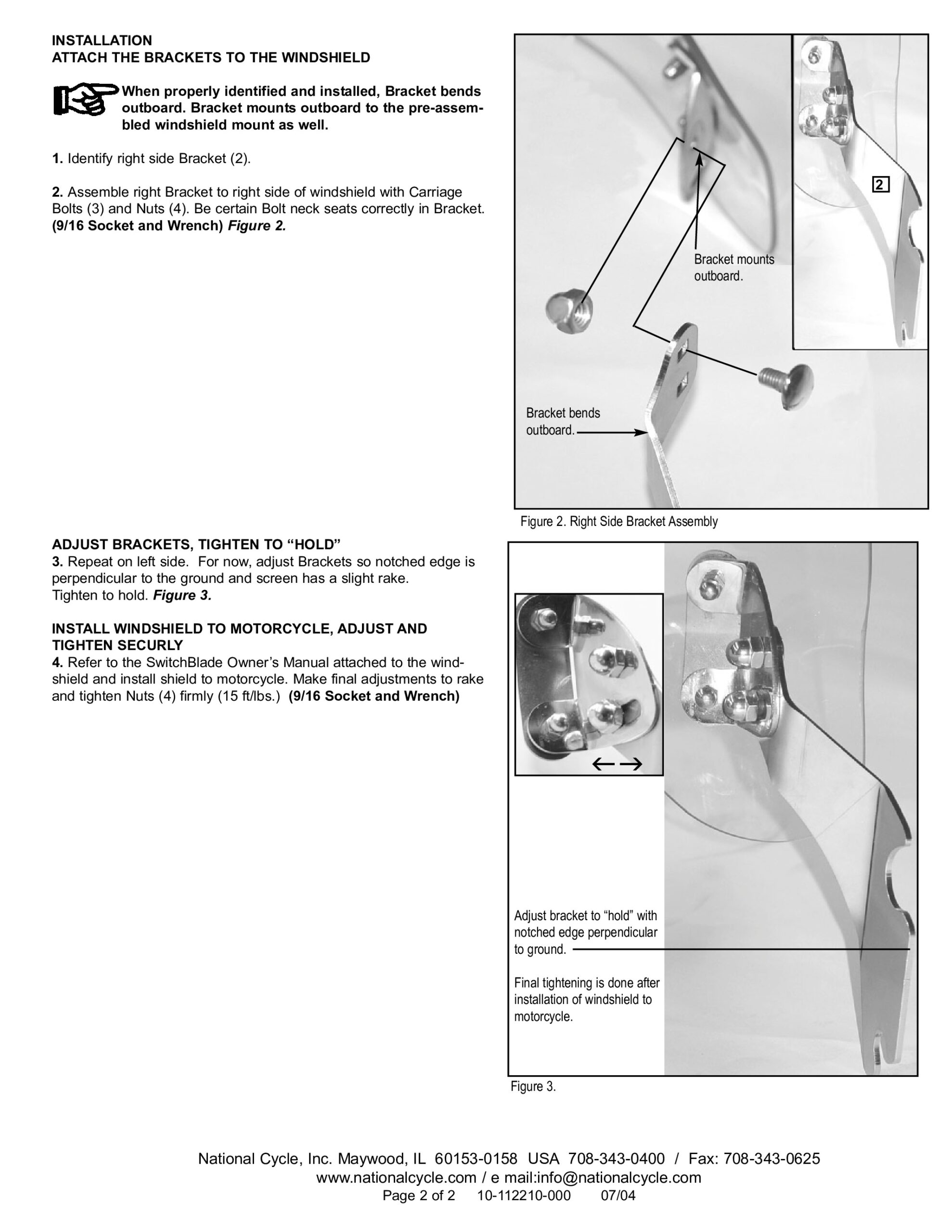 SwitchBlade Deflector Quick Release Windshield - Image 3