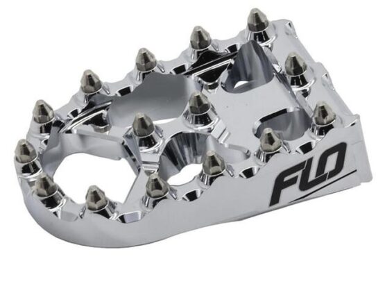 FLO Motorsports Touring Brake Pedal Tip Chrome For Harley Touring