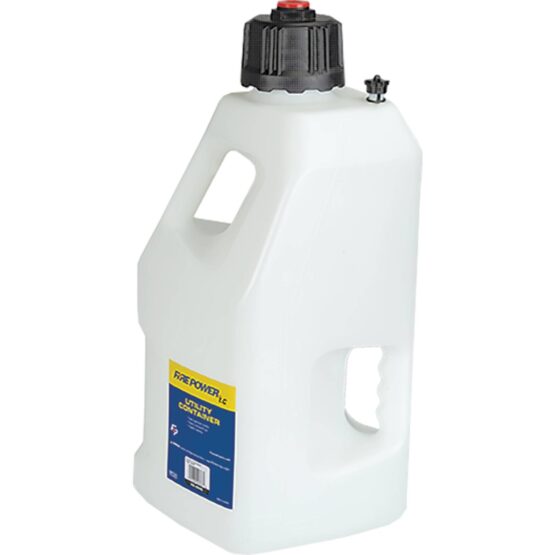 Fire Power LC Utility Container White 5 Gallon
