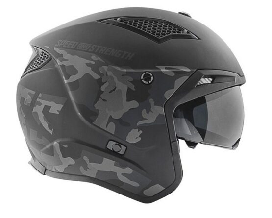 Speed and Strength SS2400 Call 2 Arms Helmet Black/Camouflage Large - Image 2