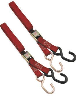 Standard Tie Downs - Pair - 1" x 72" Red