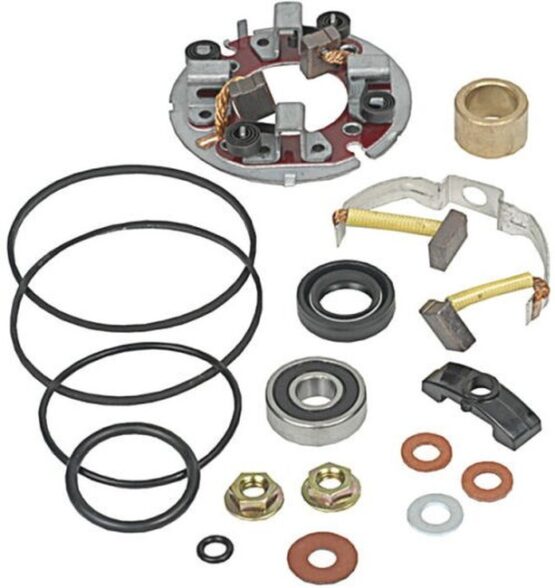 BikeMaster Starter Rebuild Kit with Brush