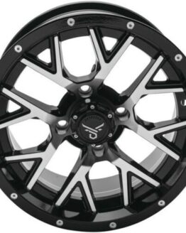QuadBoss Barbwire 15x7 5+2 4/137 Machined Wheel
